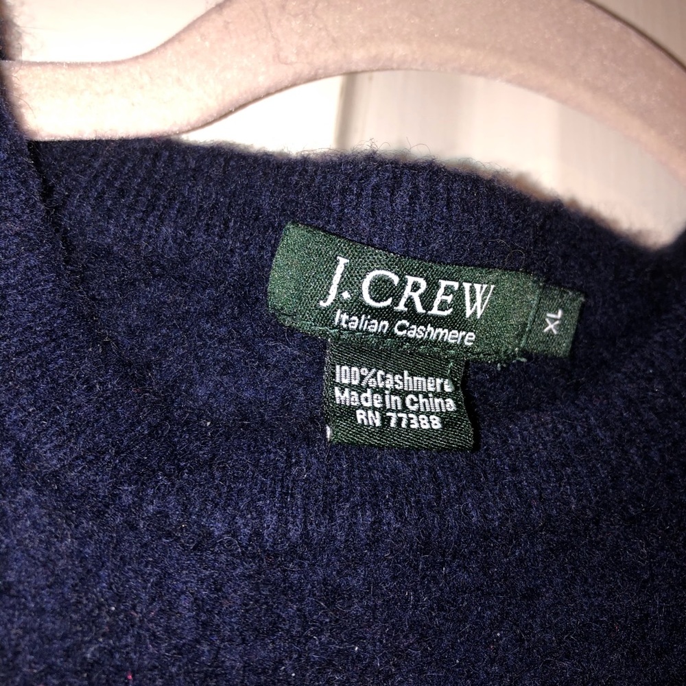 J Crew Cashmere Sweater - Size M